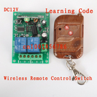 12 V 2CH wireless switch controle remoto receptor board & controle remoto transmissor 10A estado de saída é ajustável de 315/433 MHZ 2026 - compre barato