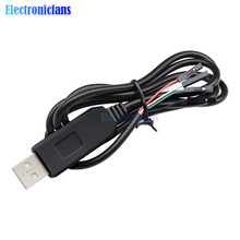 10 шт. PL2303 PL2303HX модуль кабеля TTL USB к UART 4 p 4-контактный конвертер RS232 100% оригинальный 2024 - купить недорого