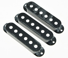 KAISH 15pcs Black Single Coil Guitar Pickup Covers fits for Strat Guitar 2024 - buy cheap