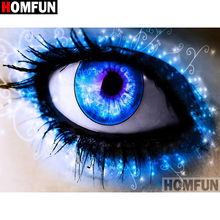 HOMFUN Diamond Embroidery "Character eyes" Pattern DIY 5D Diamond Painting Needlework Cross Stitch Full Drill Painting A18885 2024 - buy cheap