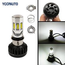 Motorcycle Headlight H4 LED Bulb White BA20D P15D H6 HS1 3500LM 35W Head Lights For Motorbike Motorcycle 6COB 6000K 1 sets 2024 - buy cheap