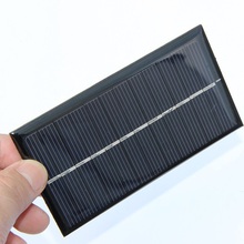 Миниатюрная солнечная панель BUHESHUI, 1 Вт, 6 в, поликристаллическая, для самостоятельной сборки, солнечное зарядное устройство для аккумуляторов 3,6 В, 110*60 мм, 2 шт./лот 2024 - купить недорого