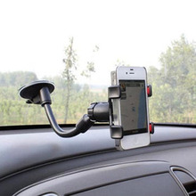 Универсальный автомобильный держатель телефона для лобового стекла подставка для крепления Soporte Movil для iphone 4S 5S 6 6plus Samsung Galaxy S6 S6edge s5 2024 - купить недорого