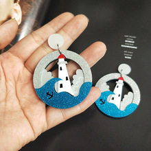 Donarsei-pendientes acrílicos con forma de pingüino y gato para mujer, aretes colgantes con diseño de Animal, de acetato, para regalo 2024 - compra barato