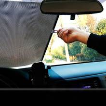 New 58*125cm Retractable  Anti UV Car Windshield Visor Sun Shade Auto Front Rear Side Window Blinds Sun Shades 2024 - buy cheap