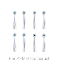 Kemei-escova de dentes elétrica km-908, recarregável, automática, higiene oral, cuidados odontológicos 2024 - compre barato