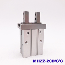 GOGO-mini pinza neumática de alta calidad, doble/individual, NO/NC, MHZ2-20D/D1/D2 MHZ2-20S/C, Tipo SMC 2024 - compra barato