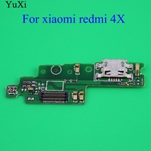 YuXi For Xiaomi Redmi 4X USB charging Port Board Flex Cable Repair Parts Mic Charging Plug Cell Phone Spare Parts 2024 - buy cheap