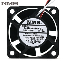 Для NMB 04020va-24p-bl 4020 40*40*20 мм DC 24V 0.13a 4 см вентилятор охлаждения сервера 2024 - купить недорого