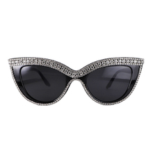 Cat Eye Sunglasses Diamond Sun Glasses Crystal Ladies Girls Sunglass Bling Shades Oculos de sol Drop shipping 2024 - buy cheap