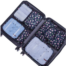 8Pcs/set Packing Cube Travel Bags Men Women Portable Large Capacity Clothing Shoes Sorting Organizer Luggage Accessory Pouch New 2024 - buy cheap