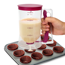 NICEYARD 900ml  Cream Speratator Batter Paste Dough Dispenser For Cupcake Pancake Cake Muffin Pastry Baking Tool Measuring Cup 2024 - buy cheap