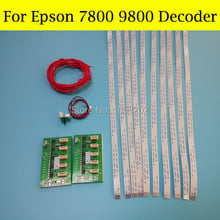 Широкоформатный чип-декодер для принтера Epson Stylus PRO 7800 9800 используется для чернильных картриджей T5621 2024 - купить недорого