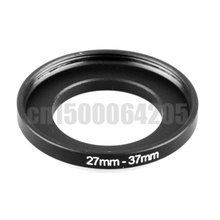 Envío gratis 2 uds negro anillo de filtro de elevación 27mm a 37mm 27mm -37mm 27-37mm 2024 - compra barato