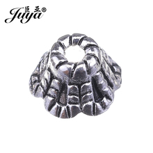 JUYA Antique Flower Bead End Caps for Jewelry Making Findings 4x6.8mm 100pcs/lot Diy Bracelet Crafts Wholesale AC0070 2024 - buy cheap