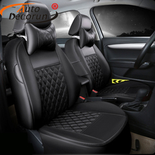 AutoDecorun PU leather cover seat auto for Mazda Tribute seats cover for cars seat cushion interior accessories headrest protect 2024 - buy cheap