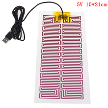 1pc USB Winter Portable Warm Plate Heating Heater for Mouse Pad Shoes Golves 2024 - buy cheap