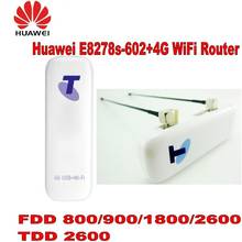 Wi-Fi Модем Huawei e8278s, 150 Мбит/с, Cat4, безвоздушная карта, LTE plus, 2 шт., 4g антенна 2024 - купить недорого