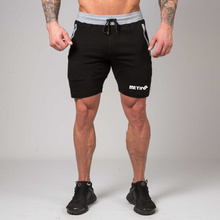 Men Gyms Fitness Bodybuilding Cotton Shorts Summer Style Casual Fashion Skinny Short Pants Man Jogger Workout Brand Sweatpants 2024 - buy cheap