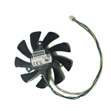 Computador gpu gtx 460/560 vga cooler fan para asus hd6790 hd6870 gtx460 gtx560 placa gráfica de vídeo refrigeração 2024 - compre barato