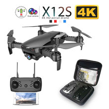 X12 X12S WiFi FPV RC Drone with 0.3MP/1080P/4K HD Dual Camera Optical Flow RC Quadcopter for Toys Kid Dron vs SG106 Visuo xs816 2024 - buy cheap