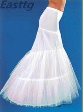 2019 Wholesale In Stock Mermaid Petticoats 2 Hoop Bone Elastic Wedding Dress Bridal Petticoat Cheap Wedding Accessories 2024 - buy cheap
