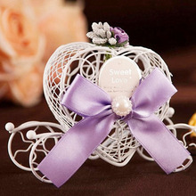 200pcs Cinderella Carriage Wedding Favor Candy Box Hollow Iron Chocolate Boxes Gifts Baptism Casamento Event Decoration ZA1303 2024 - buy cheap