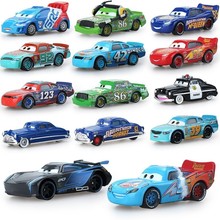 Disney-coches Pixar Cars 2 3 DE 34 estilos, Jackson Storm Ramirez, vehículo fundido a presión, coche de aleación de Metal, juguetes de bombero, sam, regalo de Navidad 2024 - compra barato