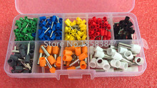200Pcs/set Insulated Cord End Terminal Bootlace Cooper Ferrules Kit Set Wire Copper Crimp Connector 2024 - buy cheap