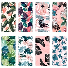 Leaves Flower Back Cover For Meizu M6 M5 M3 M2 Note Soft Silicone Phone Case For Meizu M6 M6S M6T M5 M5C M5S M3 M3S M2 2024 - buy cheap