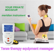 Massage Tools Electro Tens Therapy Massager Devices Wireless Electrode Arthritis Physiotherapy Equipment With 4 Electrode Pads 2024 - buy cheap