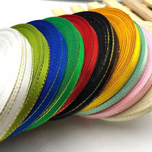 10 rolls (250 yards) 6mm 10 colors Phnom penh DIY weaving satin ribbon packing belt wedding Christmas decorations 2024 - buy cheap