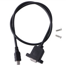 Монтажный кабель для панели принтера + винт Mini USB 5 Pin Male к USB 2,0 B Jack Female 2024 - купить недорого