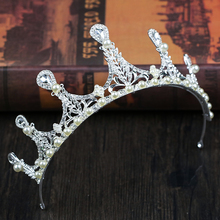 Bridal Crown and Tiaras Rhinestone Crown wedding Crystal Diadem Bride Headbands Wedding Hair Accessories jewelry HG059 2024 - buy cheap