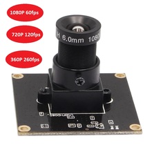 ELP High Speed High frame rate MJPEG 1080P 60fps/ 720P 120fps/ 360P 260fps UVC OmniVision OV4689 CMOS USB Webcam Camera Module 2024 - buy cheap