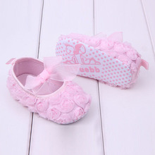 Cute Flower Princess Newborn Toddler Baby Shoes Soft Sole Anti Slip Baby Girl Shoes First Walkers Infant Shoes 2024 - buy cheap