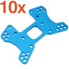 Wholesale 10Pcs/Lot HSP Hobby Parts 166023 06037 Aluminum Rear Shock Tower Upgrade Parts For 1/10 Himoto RC Car 94166 Backwash 2024 - buy cheap