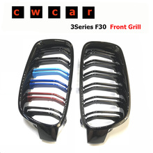 3 Series ABS 3 Color Racing Grill Grille For BMW F30 Grille F31 F35 320i 325i 328i 335i Sedan 2012-2017 2024 - buy cheap