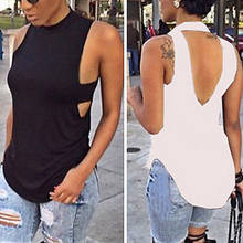 New Fashion Women Summer Vest Top Sleeveless Blouse  Casual Sexy Tank Top New 2024 - buy cheap