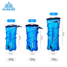 AONIJIE Foldable PEVA Sport Hydration Bladder Outdoor Water Bag 1.5L 2L 3L Camping Hiking Climbing Cycling Running 2024 - buy cheap