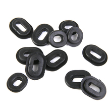 12 x Grommets Rubber Grommet Kit Assortment Heavy-Duty Fairing Set Replacement for Honda CG125 Motorcycle Replacement (Black) 2024 - buy cheap