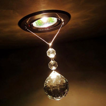 Simple high-power crystal ceiling light LED Light led lustre light led Restaurant Ceiling lamps Bedroom 3W Crystal Lighting 2024 - buy cheap