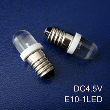 High quality DC4.5V E10 led Signal light,E10 Led Indicator Light E10 Led Instrument light bulb lamp free shipping 500pcs/lot 2024 - buy cheap