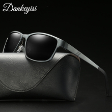 Мужские поляризованные солнцезащитные очки DANKEYISI для женщин и мужчин, зеркальные аксессуары для вождения, алюминиево-магниевые солнцезащитные очки, очки, аксессуары 2024 - купить недорого