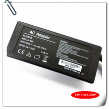 Carregador portátil de adaptador ac para carregador de bateria, carregador de bateria compatível com asus visual bb, n202, v85, u43f, u43frf, u46e, u50a, 19v, a, 65w 2024 - compre barato