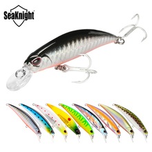 SeaKnight Brand SK040 Series Minnow Fishing Lure Minnow Lure 9Pcs/Lot 7cm 2.76in 9.5g VMC Hooks Fishing Hard Bait Lure Set 2024 - купить недорого