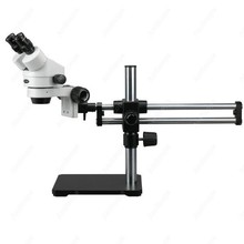 Подшипник бум стоять бинокулярного микроскопа-amscope поставки 3.5X-45X бинокулярный стерео микроскоп на шарикоподшипниках Boom Stand 2024 - купить недорого