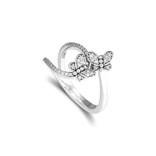 CKK-Anillo de mariposas deslumbrantes para hombre y Mujer, joyas de plata de ley 925, joyería de compromiso de boda, Aneis, hombre, 925 2024 - compra barato