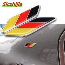 Car logo sticker France Germany UK flag sticker for Toyota Camry Corolla RAV4 Yaris Highlander/Land Cruiser/PRADO Vios 2024 - buy cheap