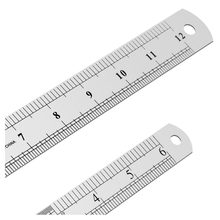 PPYY NEW -Stainless Steel Ruler 12 Inch + 6 Inch Metal Rulers 2024 - buy cheap